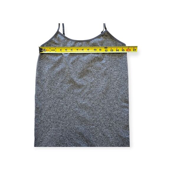 Mossimo Womens Size M/L Heather Gray Cami Tank Top Sleeveless - Picture 3 of 5